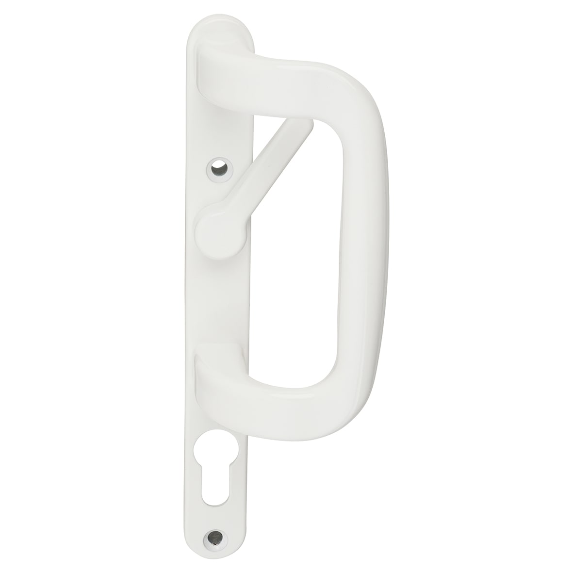 White uPVC Patio Euro Lock Door Handles - view 3