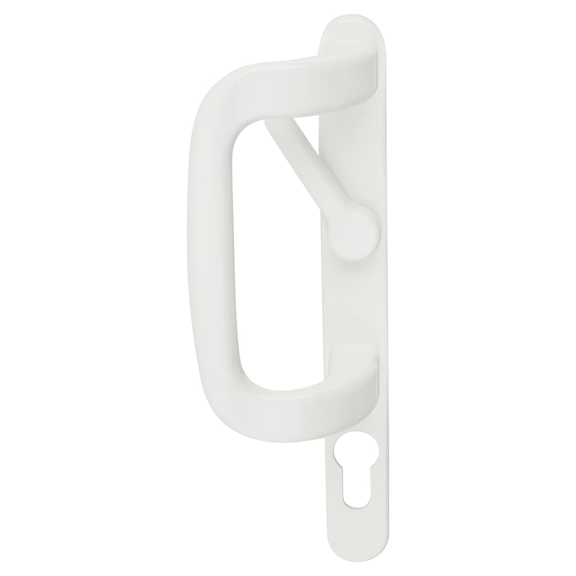 White uPVC Patio Euro Lock Door Handles - view 4