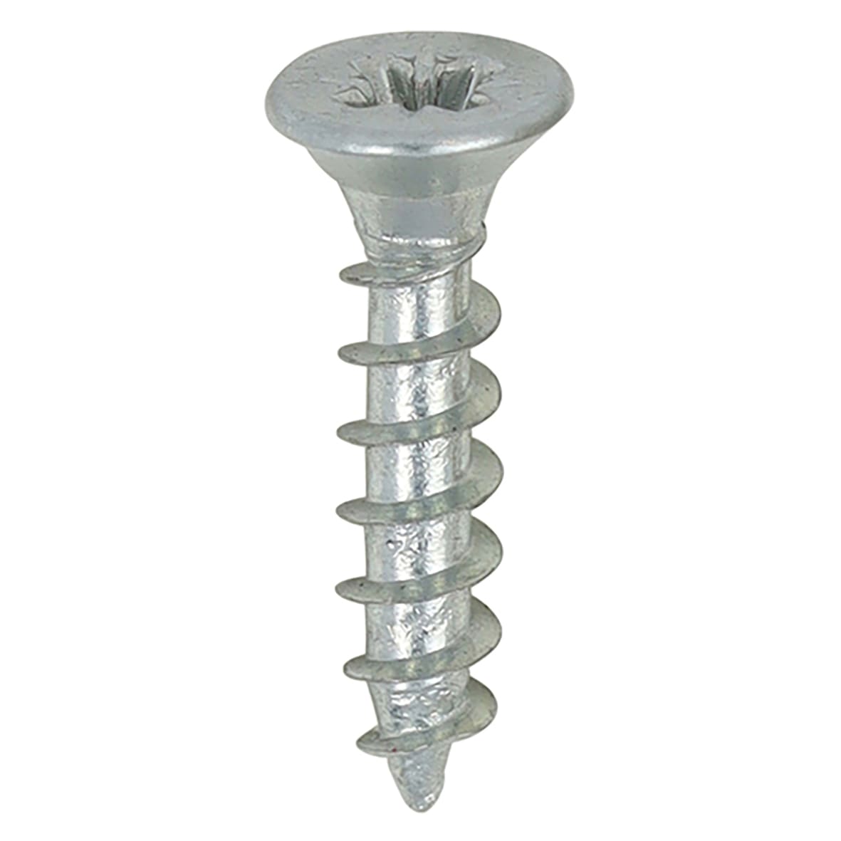 Solo Chippy Pozi Countersunk Wood Screws - 3.0 x 15mm - Zinc Plated - Pack of 200 - view 3