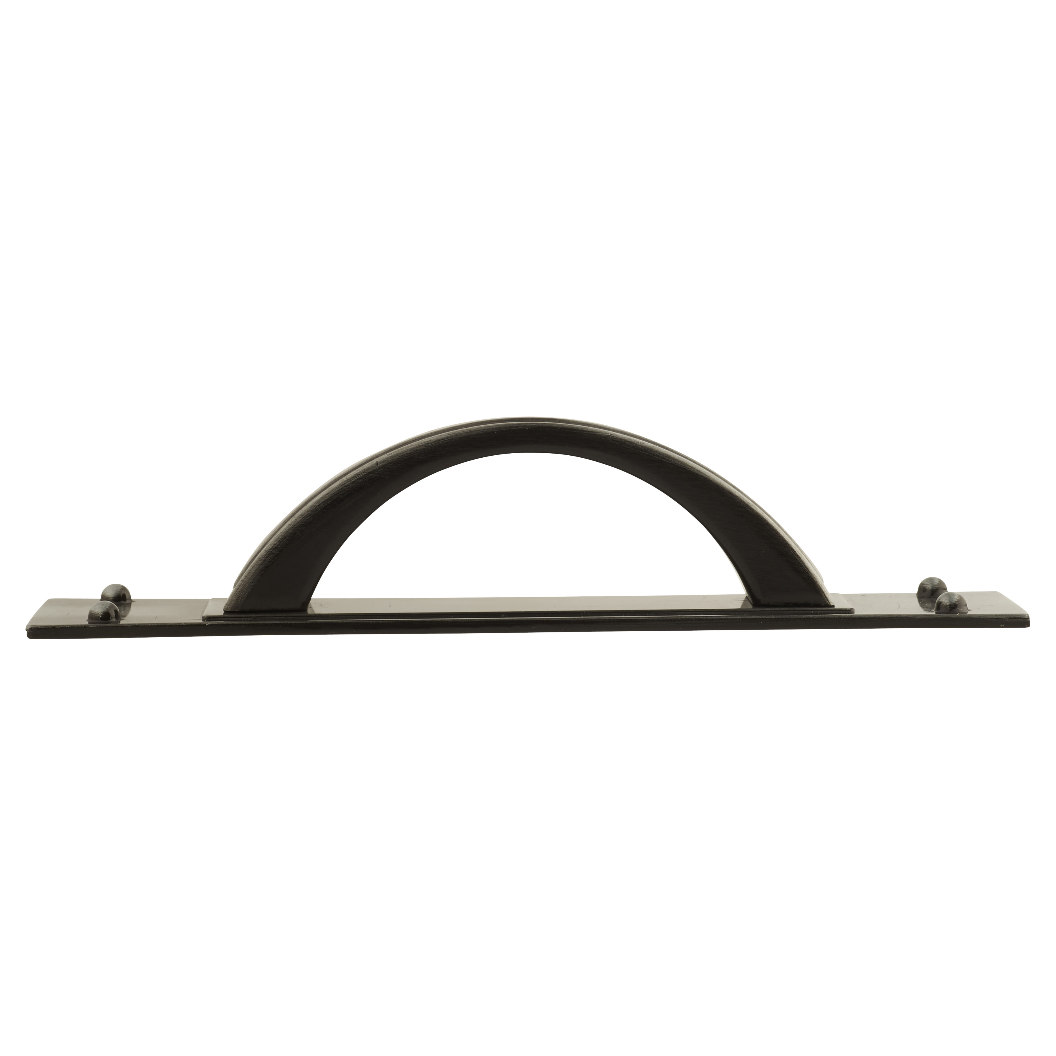 Titan Georgian Cabinet Pull Handle on Backplate - 64mm Centres - Pewter - view 3