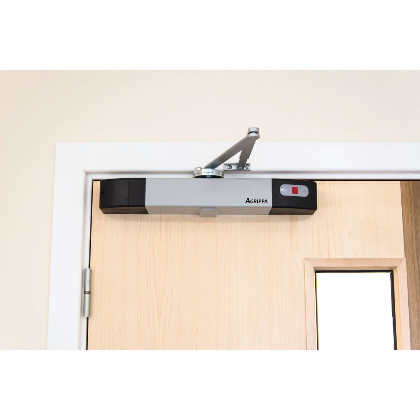 Acoustic Fire Door Closer - Power Size 4 - Silver - view 3