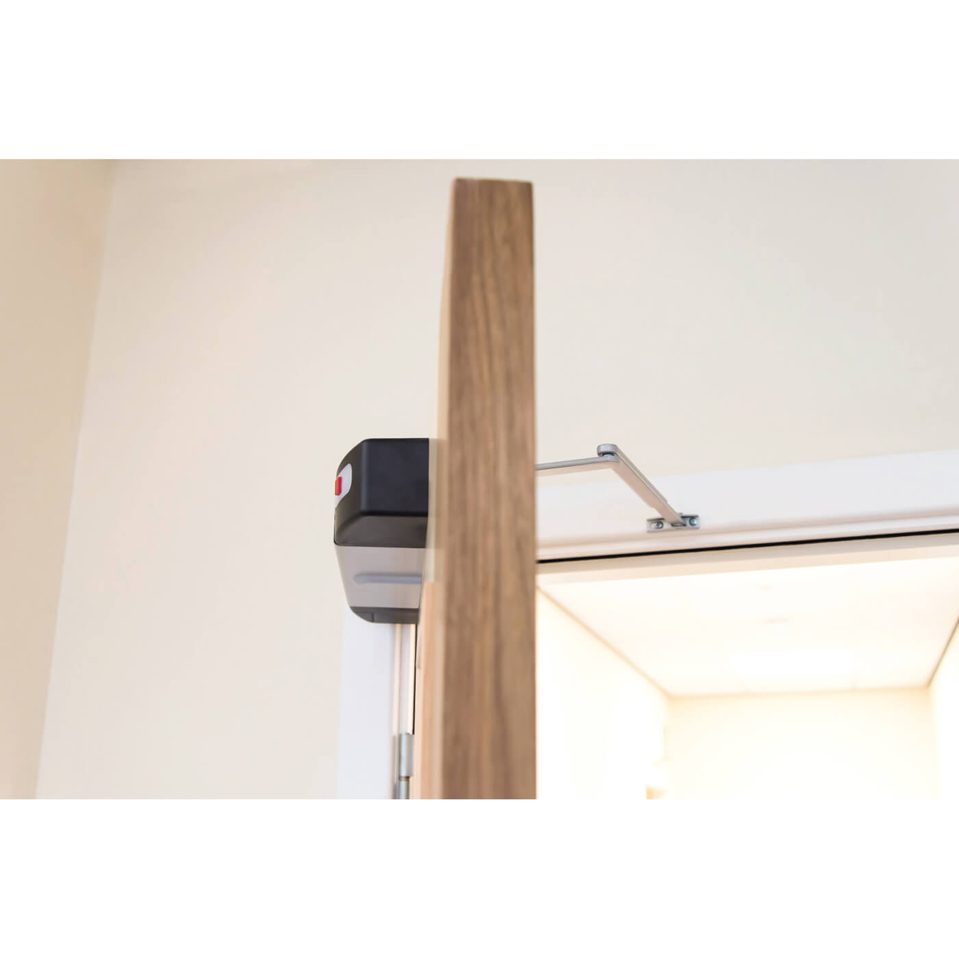 Acoustic Fire Door Closer - Power Size 4 - Silver - view 4