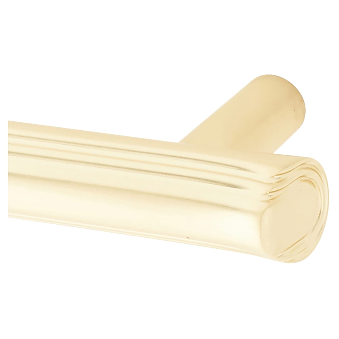 Filton 11mm T-Bar Cabinet Pull Handle - 160mm Centres - Satin Brass - view 2