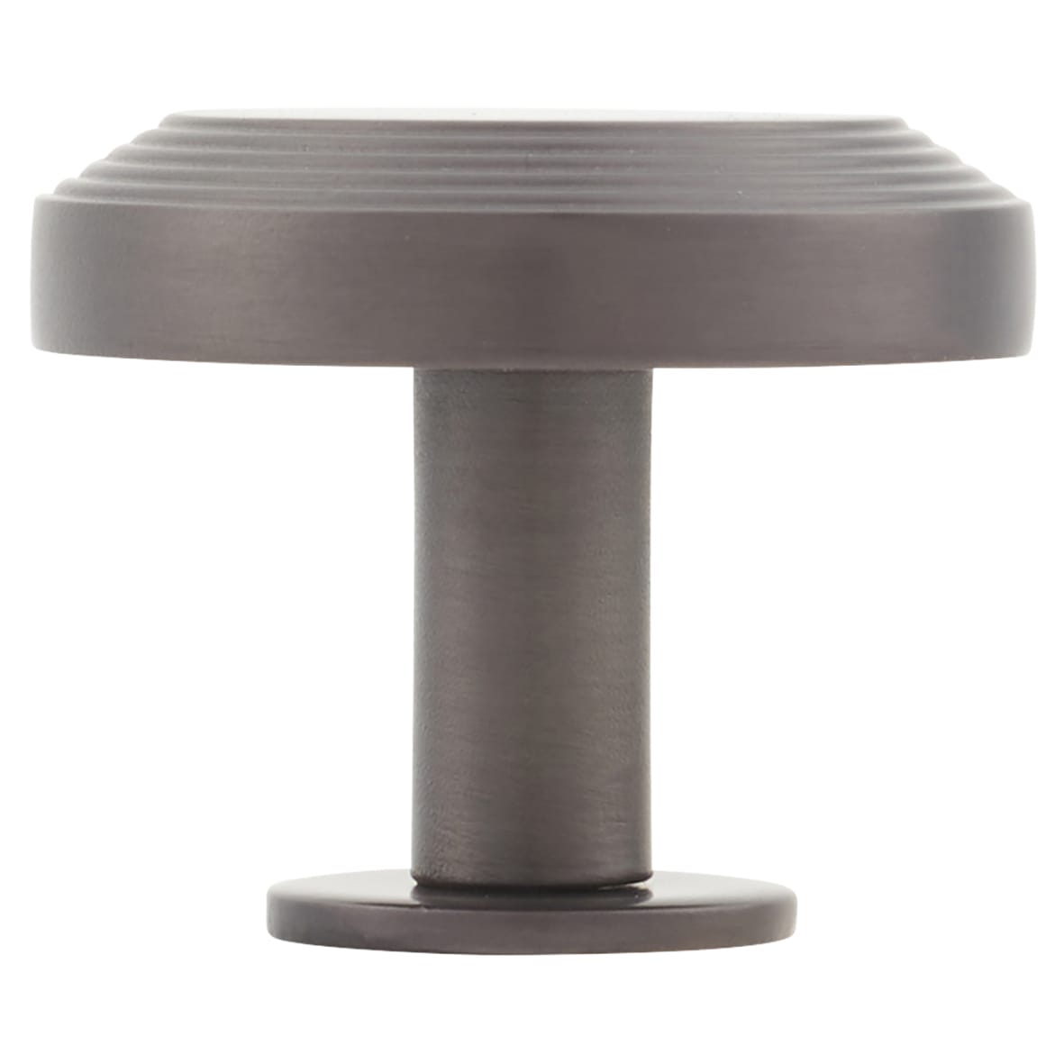 Marcus Ridge Round Cabinet Knob - 38mm Diameter - Matt Bronze - view 2