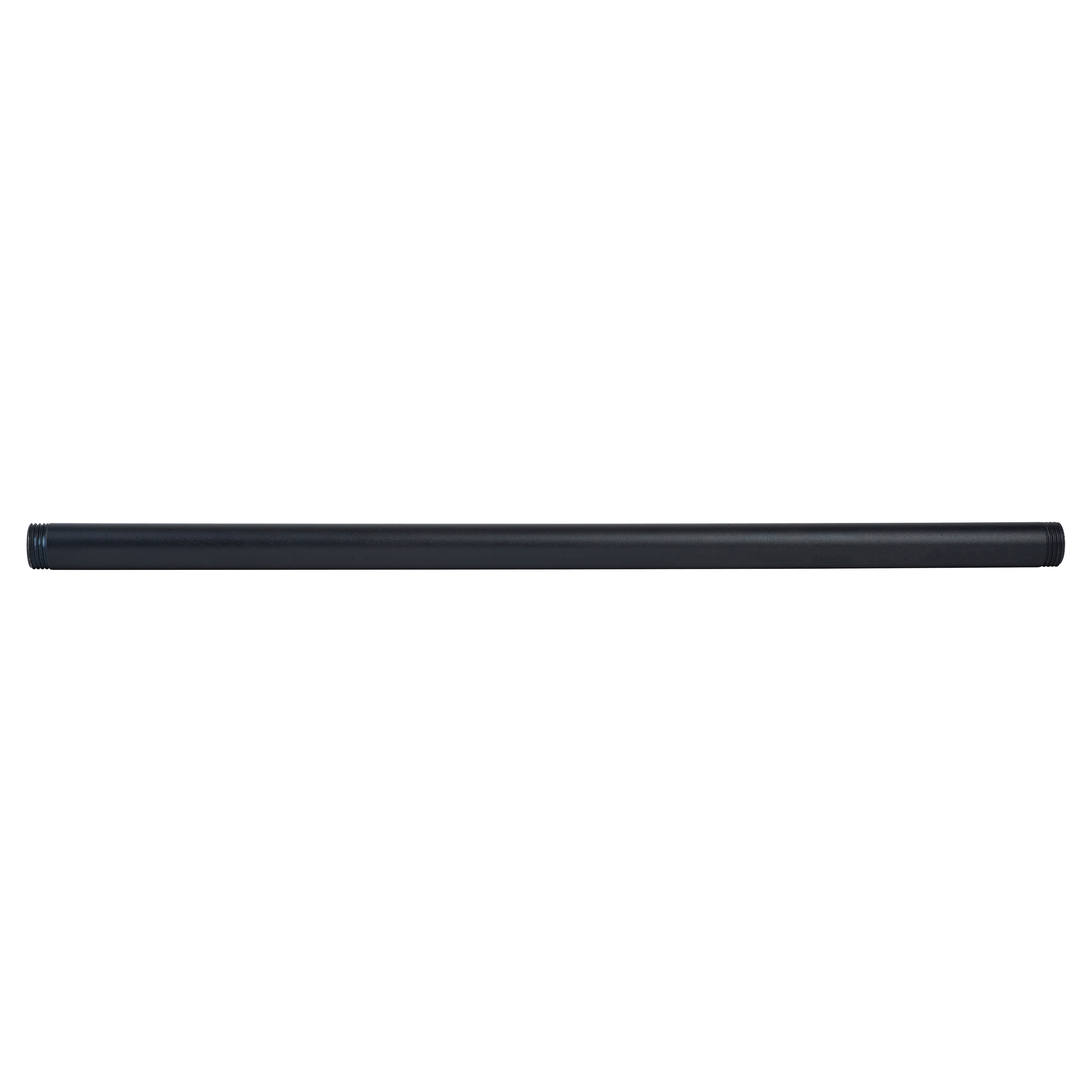 1/2" Pipe Shelving Iron Threaded Pipe - 18"/450mm Length - Black - view 2