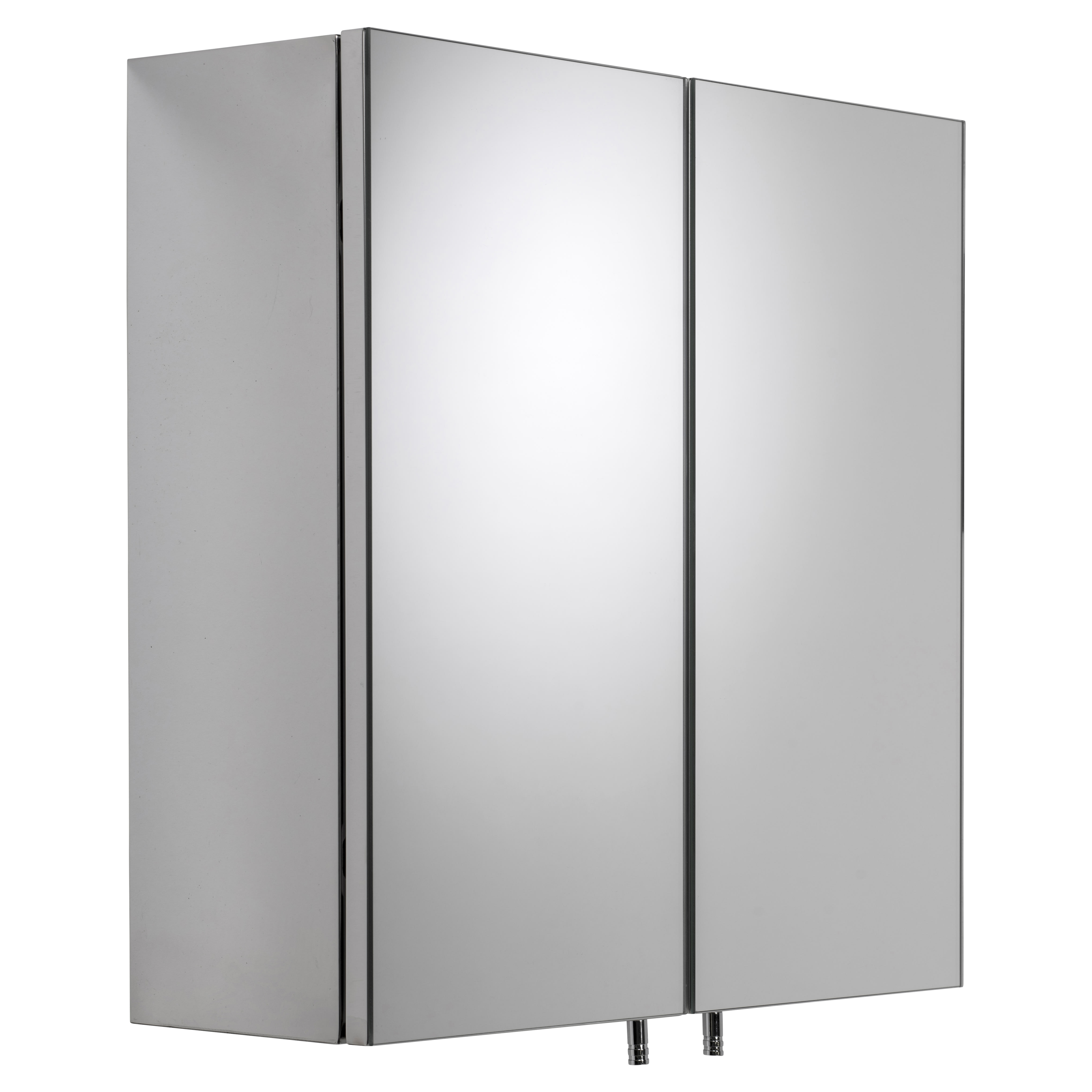 Avon Stainless Steel Bathroom Cabinet - Double Door - 440 x 430 x 160mm - view 4