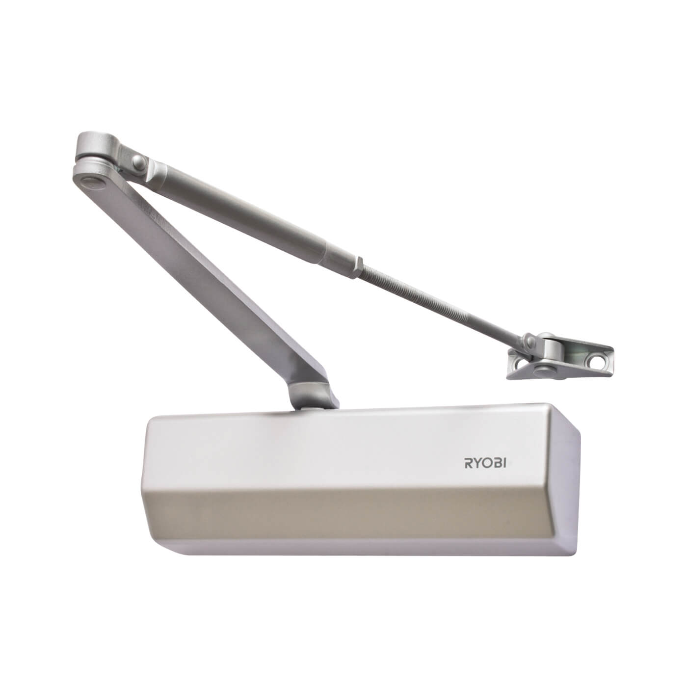 D-1554BC Overhead Fire Door Closer - Power Size 4 - Push/Pull Mounting - Silver - view 2