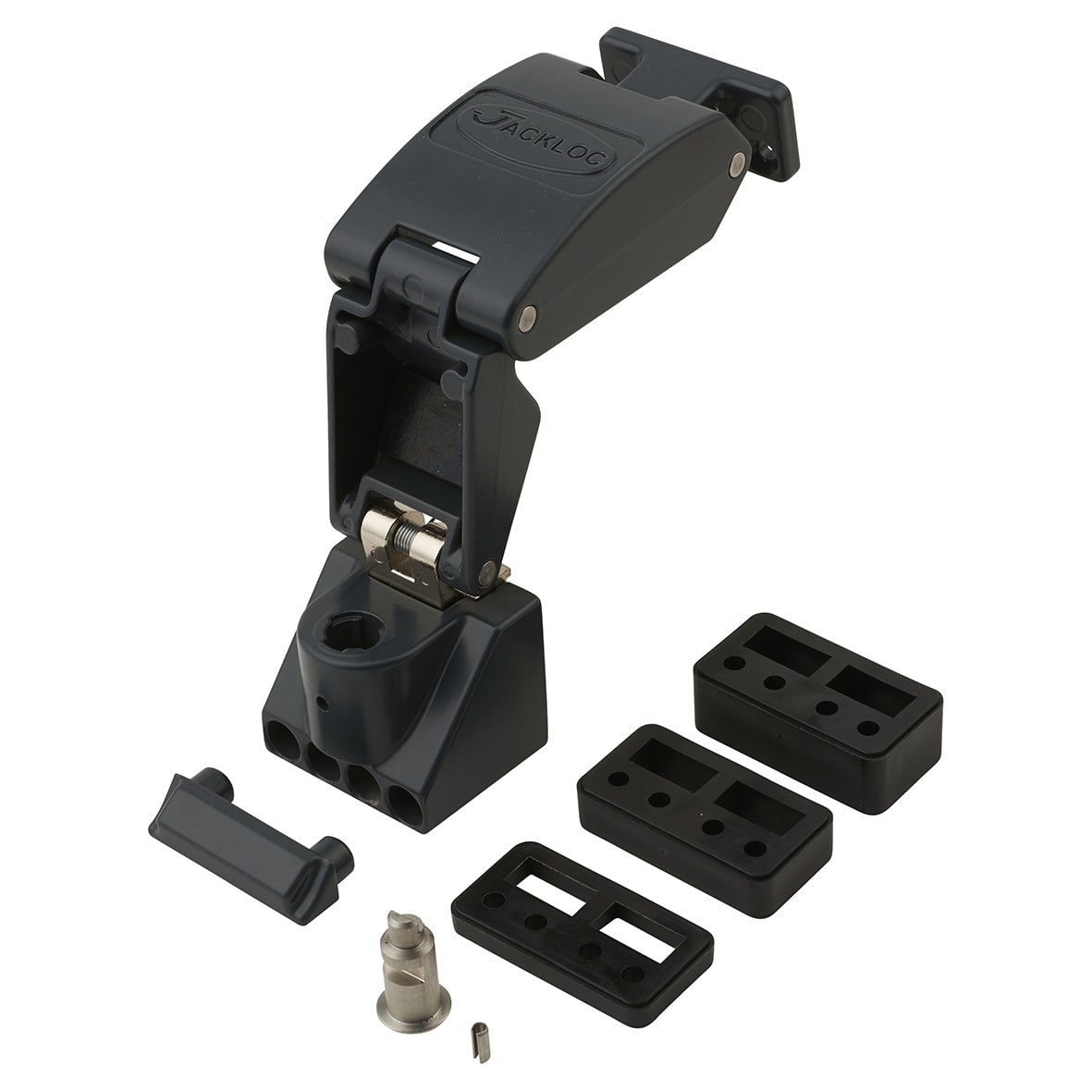 Titan Permanent Folding Window Restrictor - Anthracite Grey - view 2