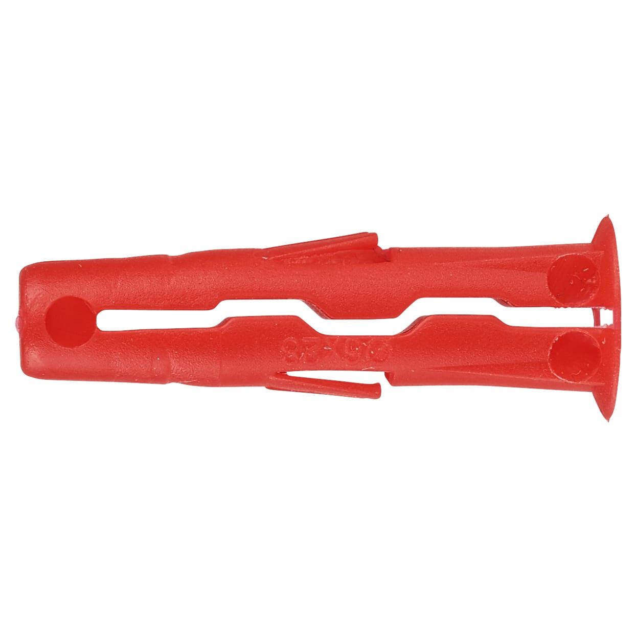 UNO Universal Wall Plug - 6 x 28mm - Red - Jar of 1000 Plugs - view 2