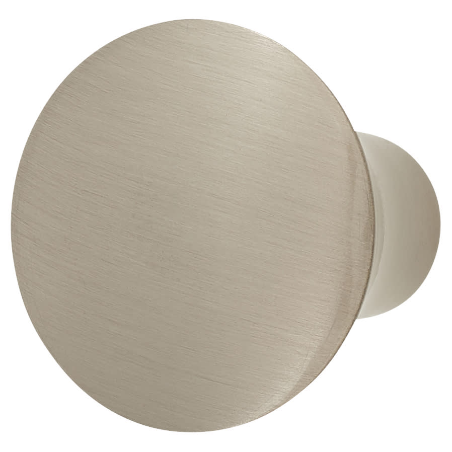 Crofts & Assinder Malvern Round Cabinet Knob - 30mm Diameter - Brushed Satin Nickel - view 2