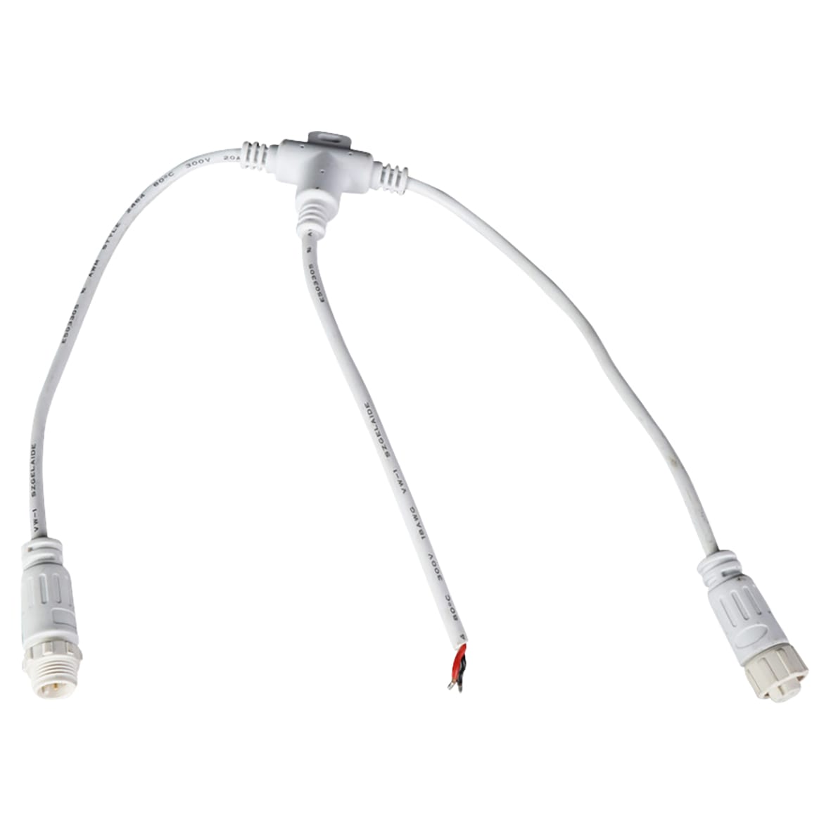LED 4 Pin 0.15mm T-Type Cable For Pixel Neon Flexible Strip Light - - view 2