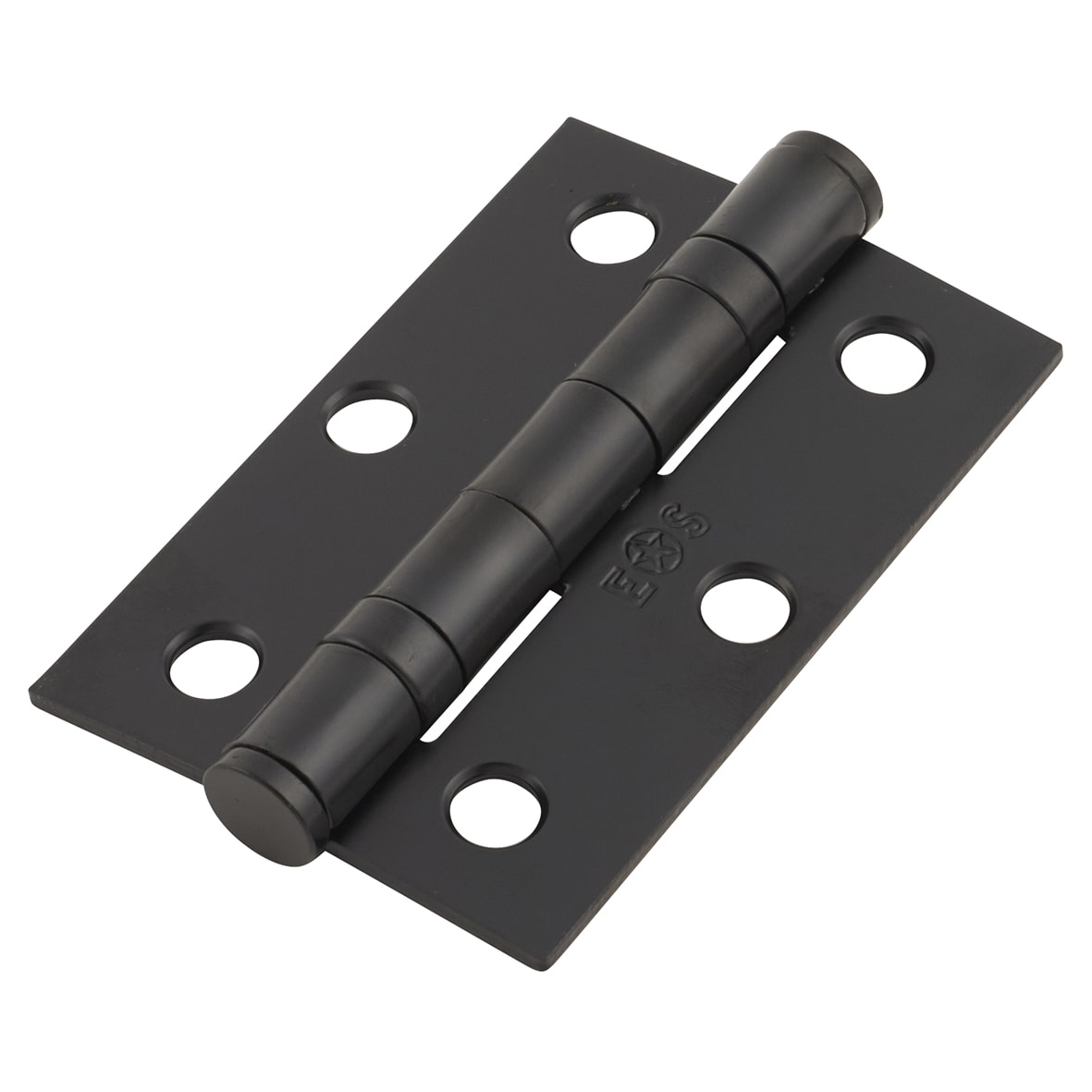 Brass Matt Black Latch Door Handles on Rose Ultimate Door Pack - Sines Range - view 5