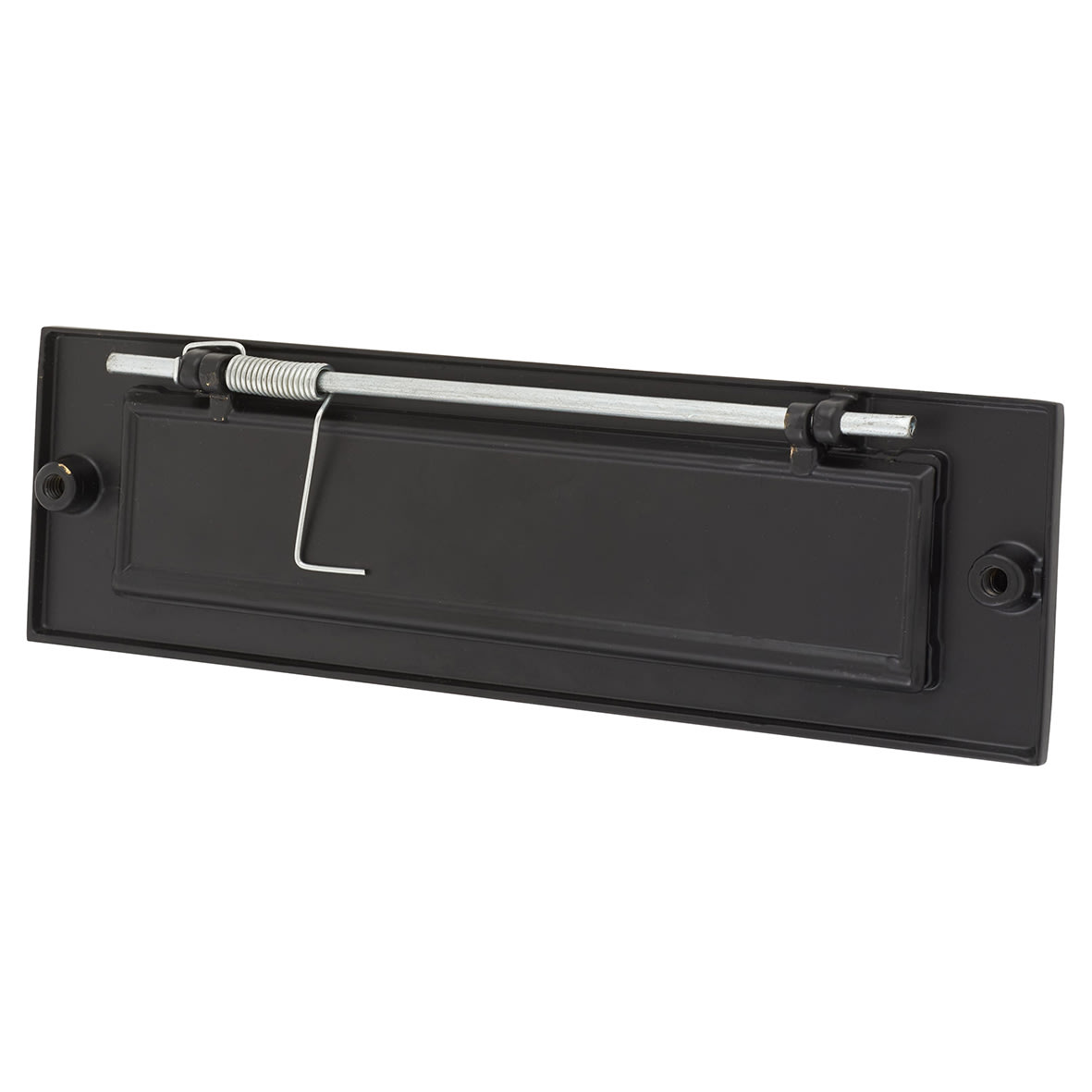 Letter Plate - 254 x 74mm - Matt Black - view 2