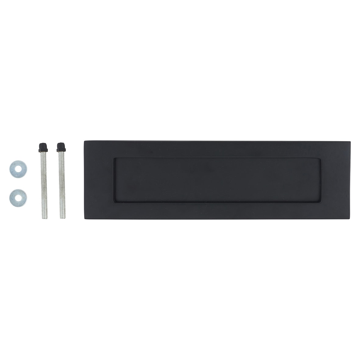 Letter Plate - 254 x 74mm - Matt Black - view 3
