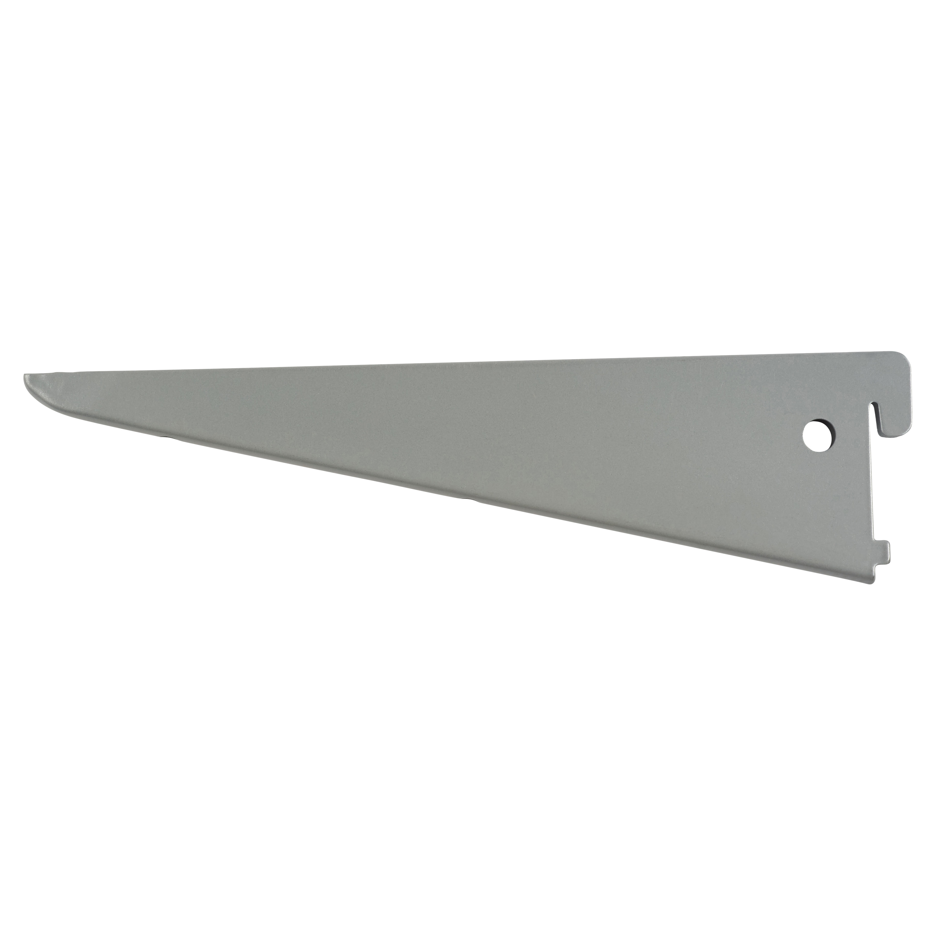 Twin Slot Shelf Bracket - 220mm Length - Silver - view 3