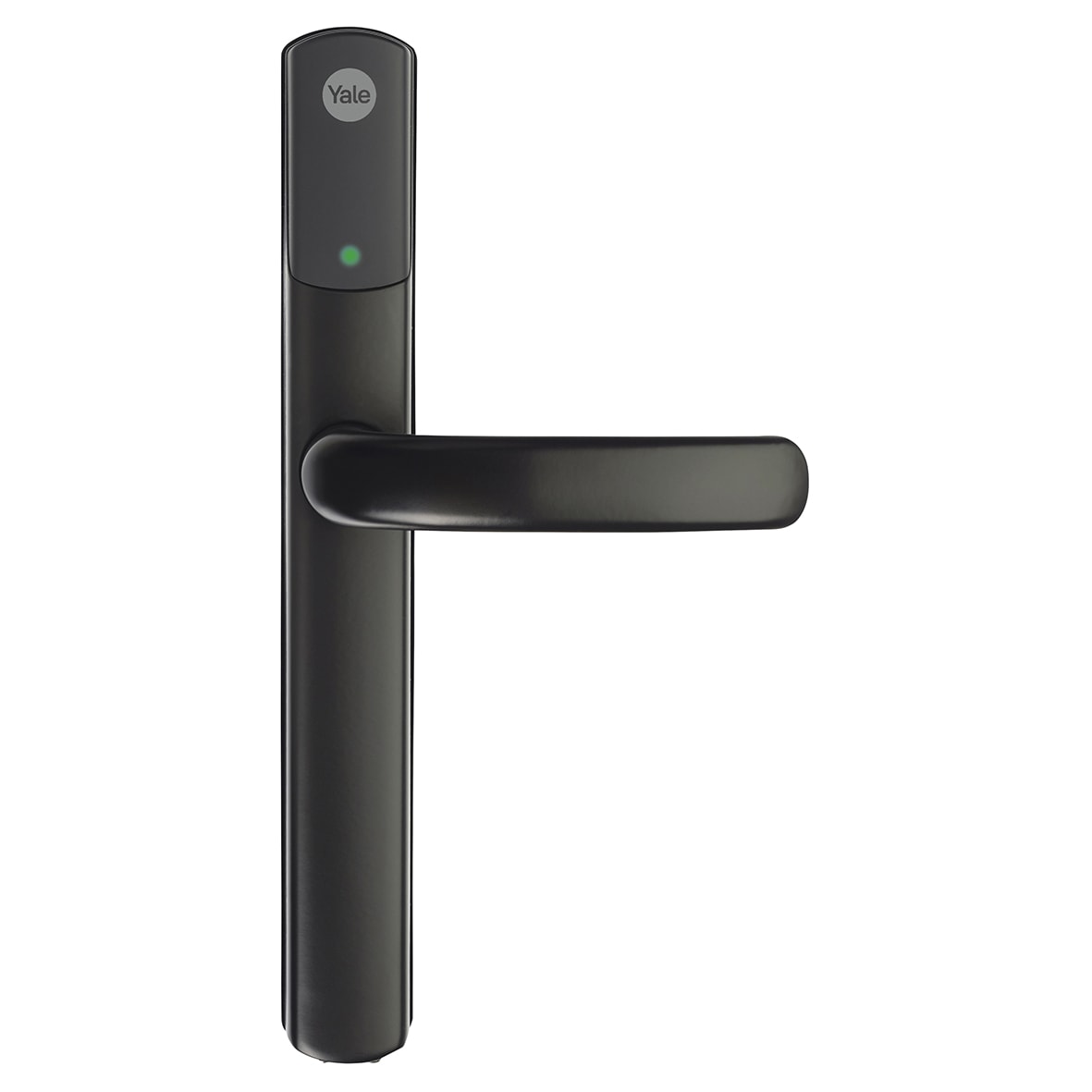 Black Conexis L2 Electronic Multipoint Smart Lock Door Handles - SD-L2000-BL - view 2