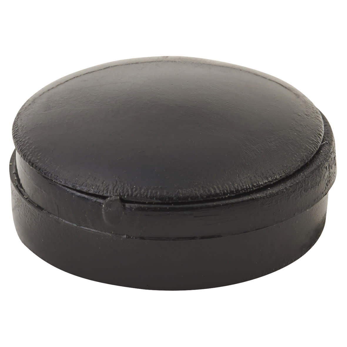 Hinged Screw Cup and Cover - 13mm Diameter - Black - Pack of 100 - view 2
