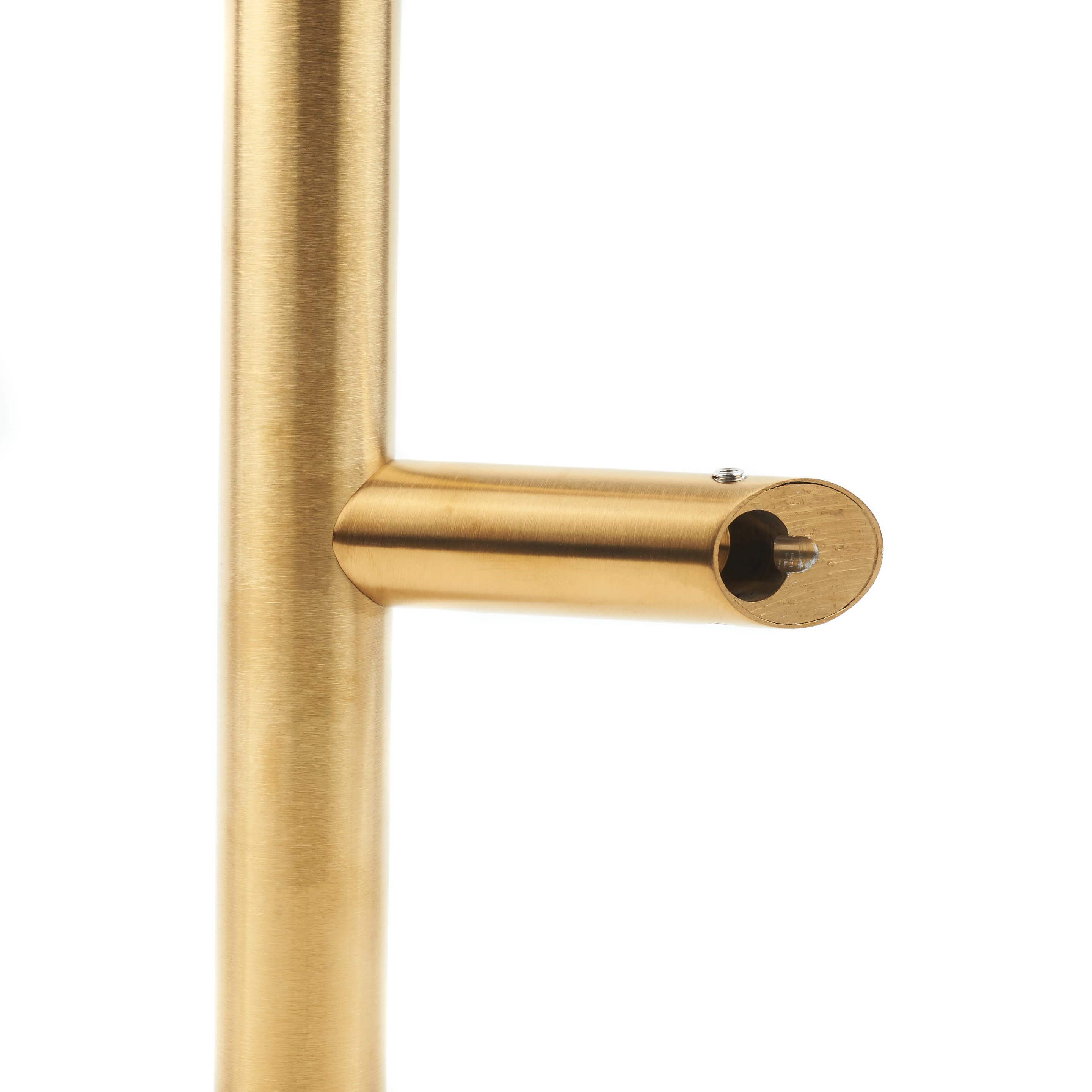 PVD Satin Brass 30mm Guardsman T-Bar Door Pull Handle - Bolt Fix - 1000mm Centres - view 3