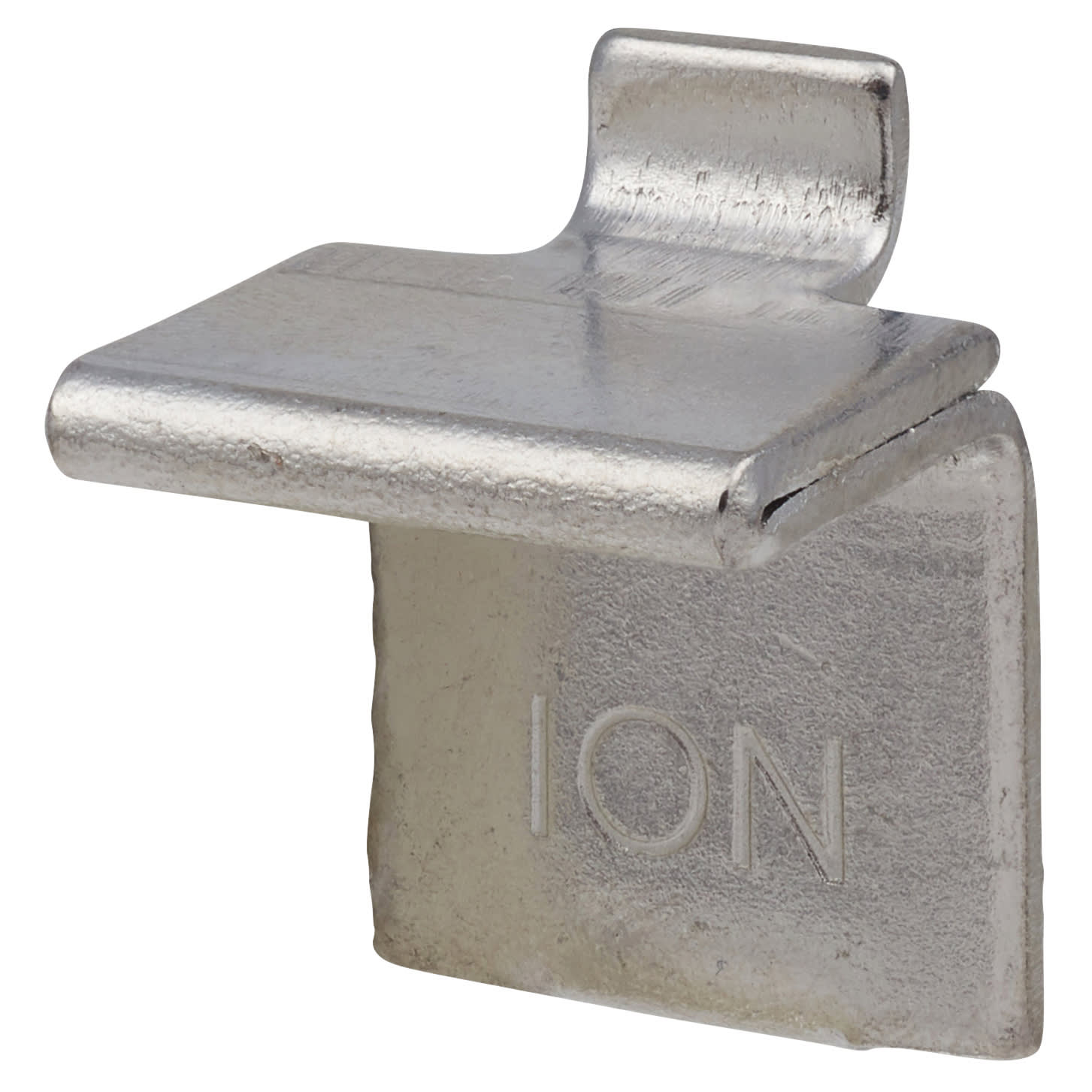 Heavy Duty Flat Bookcase Clip - Chrome Plated - Pack of 10 - view 2
