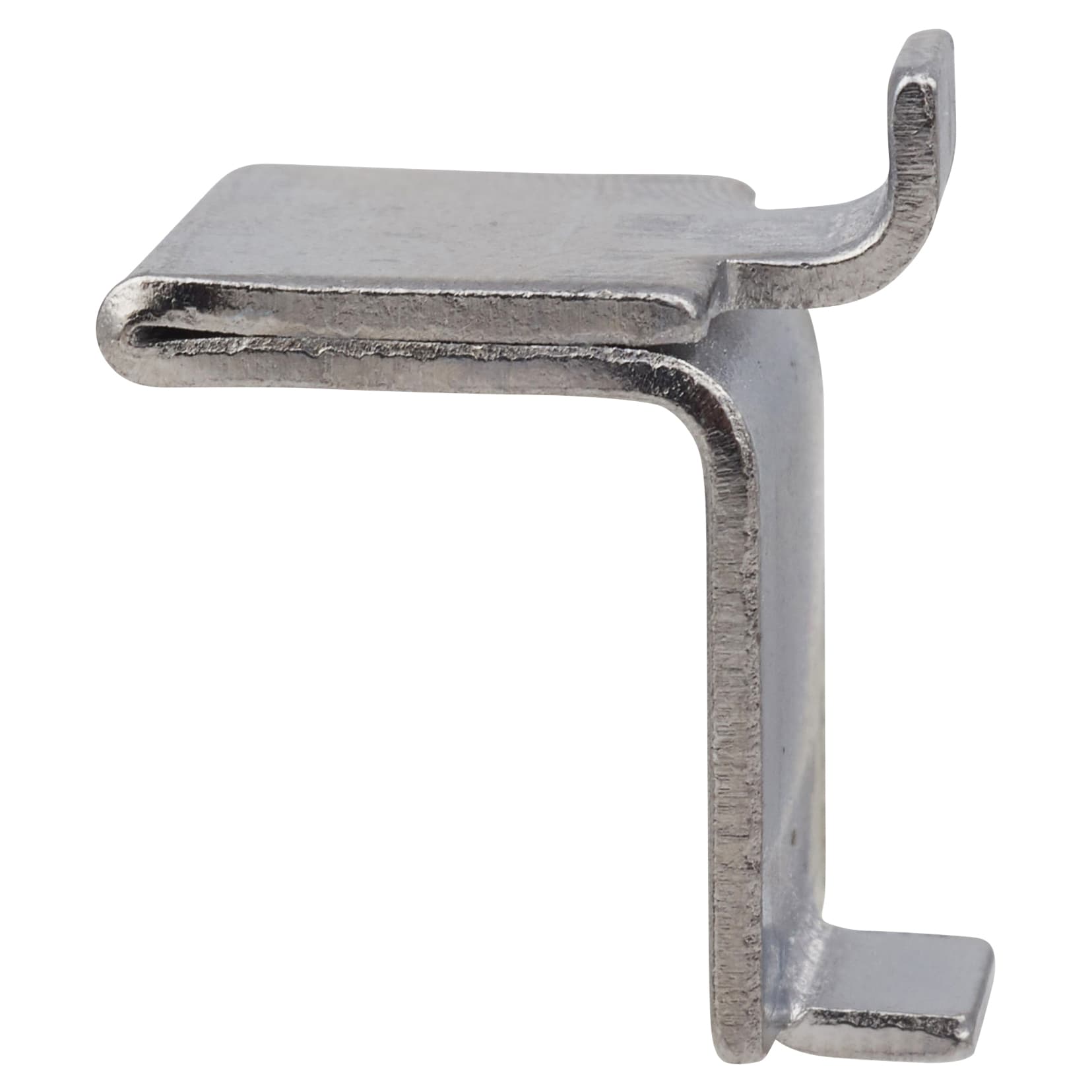 Heavy Duty Flat Bookcase Clip - Chrome Plated - Pack of 10 - view 3