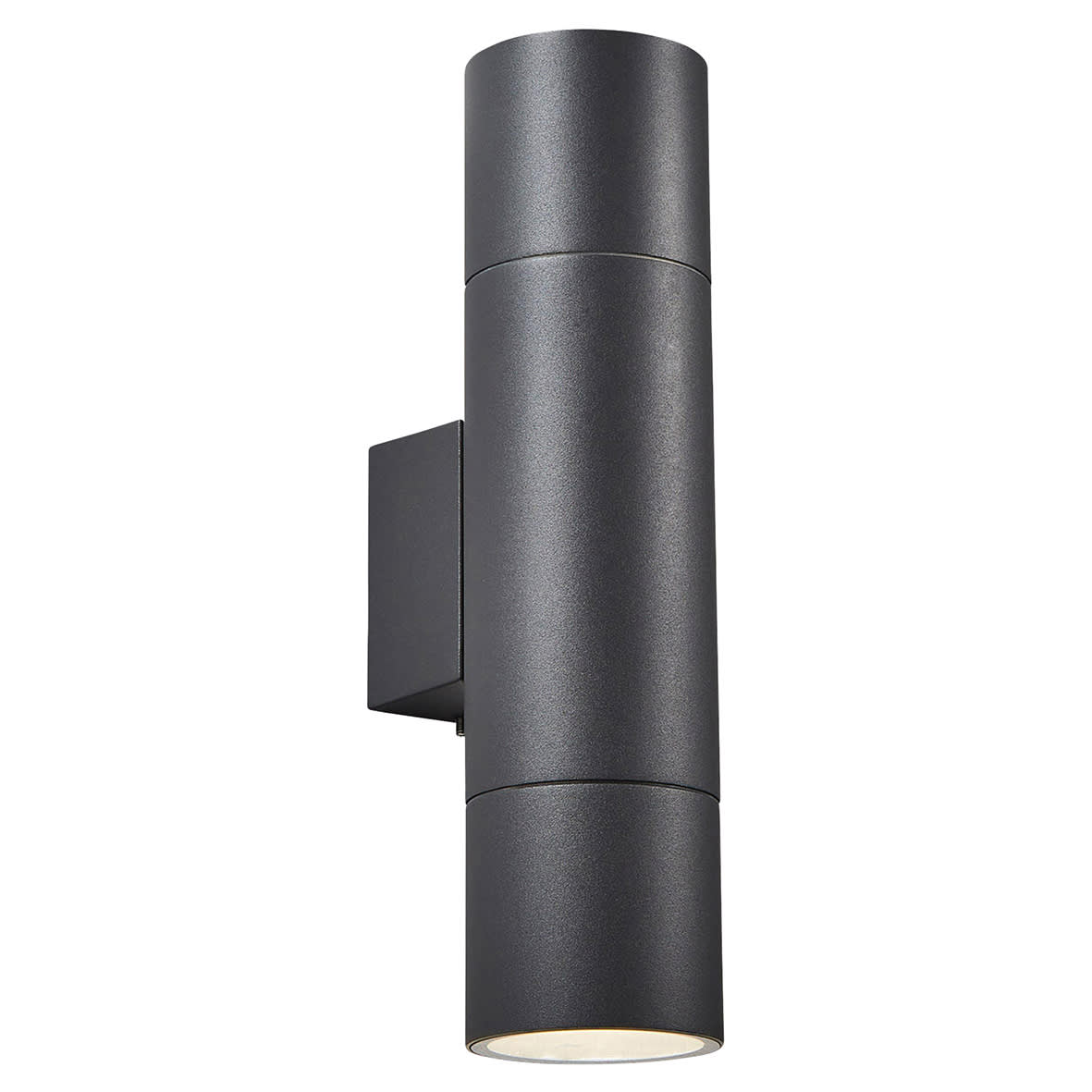 Forum Zink Morro Outdoor Up & Down Wall Light - IP44 - Anthracite - view 3