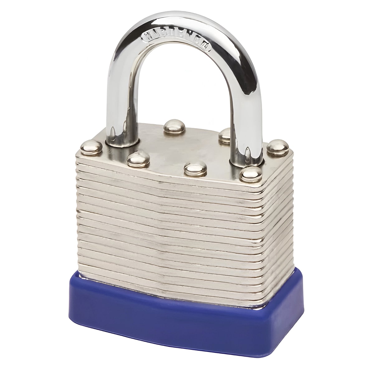 Watchman by Squire Laminated Padlock - 40mm Body - 26 x 20mm Shackle - Keyed to Differ - Silver - view 2