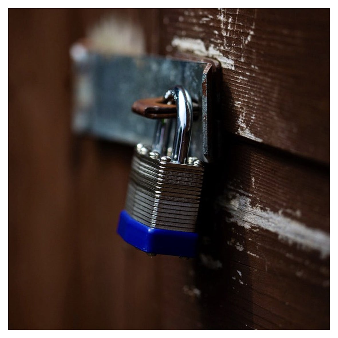 Watchman by Squire Laminated Padlock - 40mm Body - 26 x 20mm Shackle - Keyed to Differ - Silver - view 7