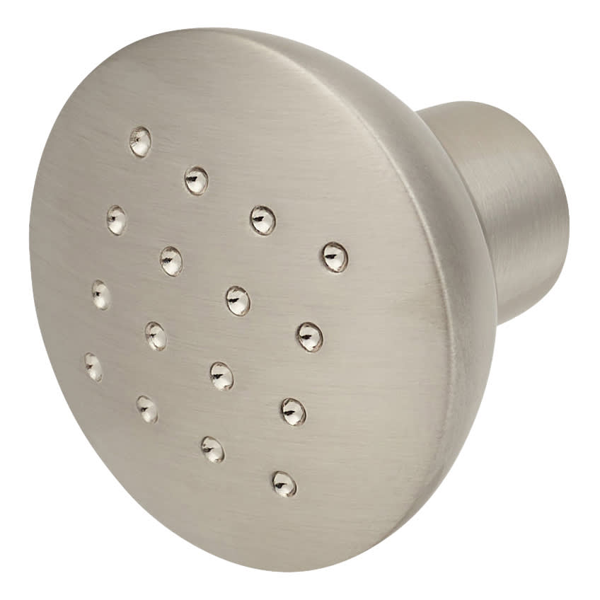 Dimple 3 Round Cabinet Knob - 32mm Diameter - Pearl Nickel - view 2
