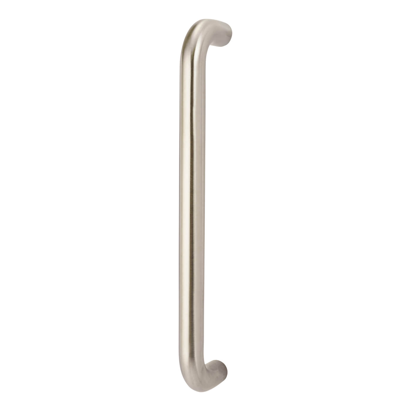 Satin Stainless Steel 22mm D-Bar Door Pull Handle - Bolt Fix - 305mm Centres - view 2