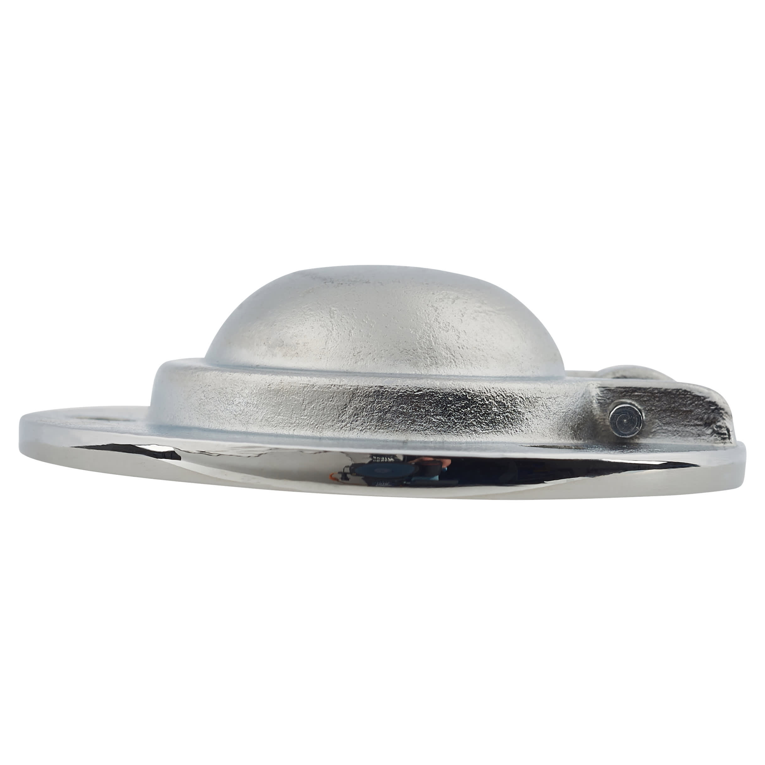 Round Flush Ring Cabinet Pull Handle - 38mm Diameter - Polished Chrome - view 4