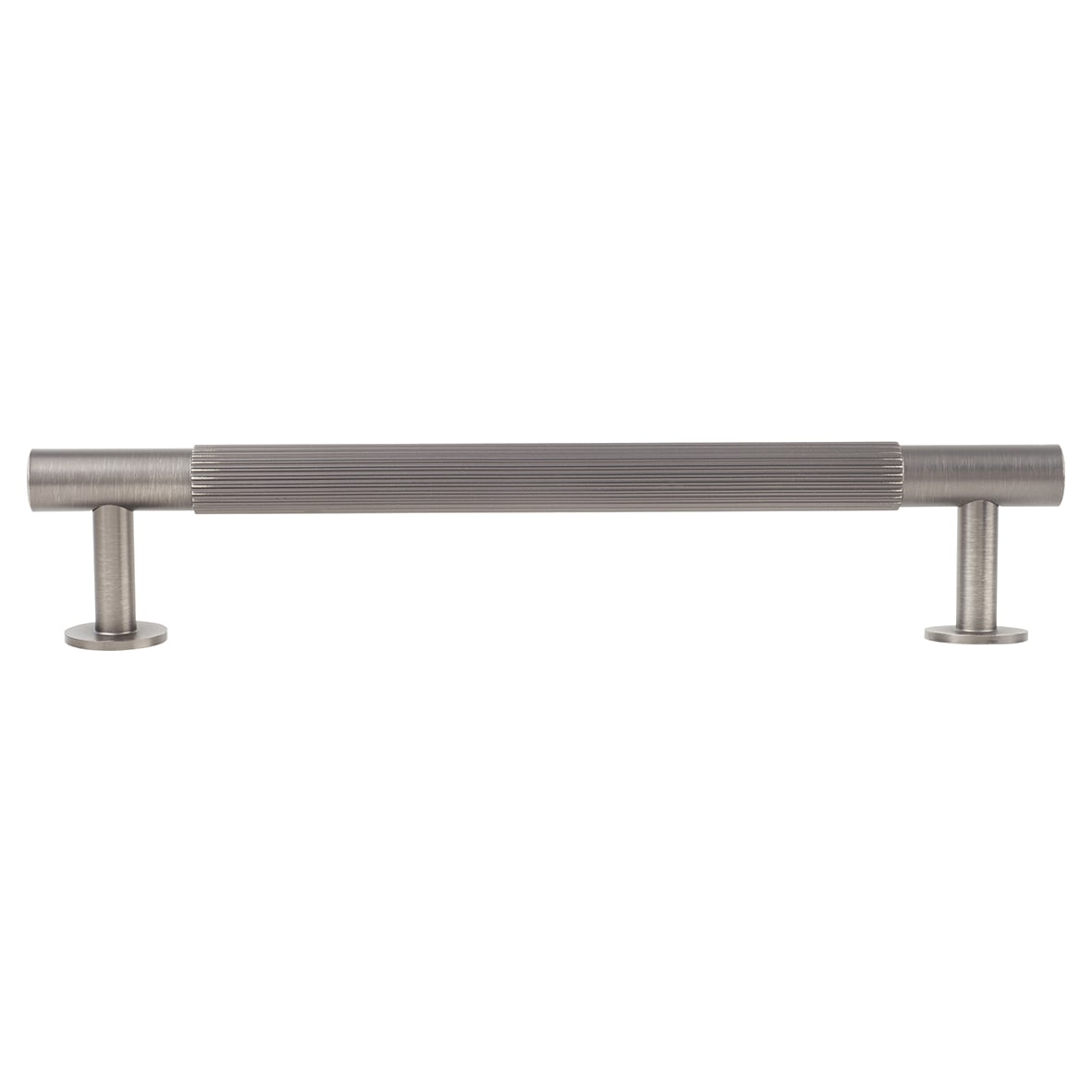 12.5mm Lines T-Bar Cabinet Pull Handle - 160mm Centres - Anthracite Grey - view 2