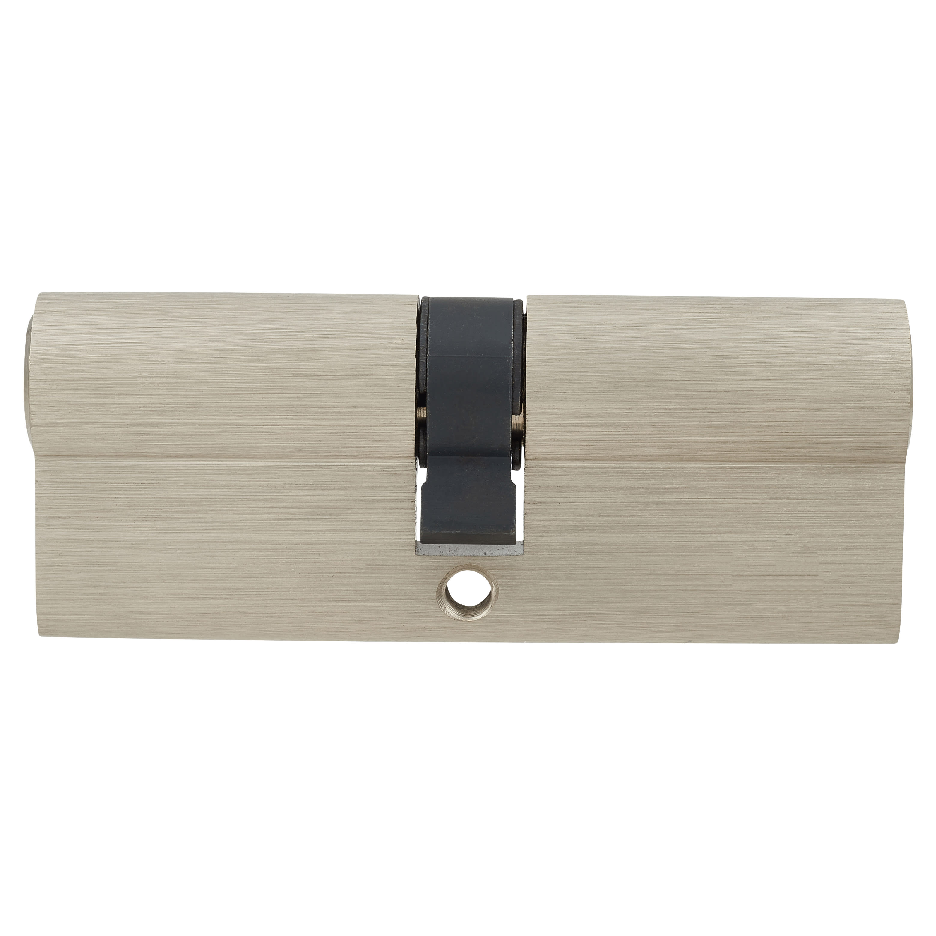 5 Pin 80mm Euro Double Cylinder - 40 + 40mm - Polished Nickel - Keyed to Differ - view 3