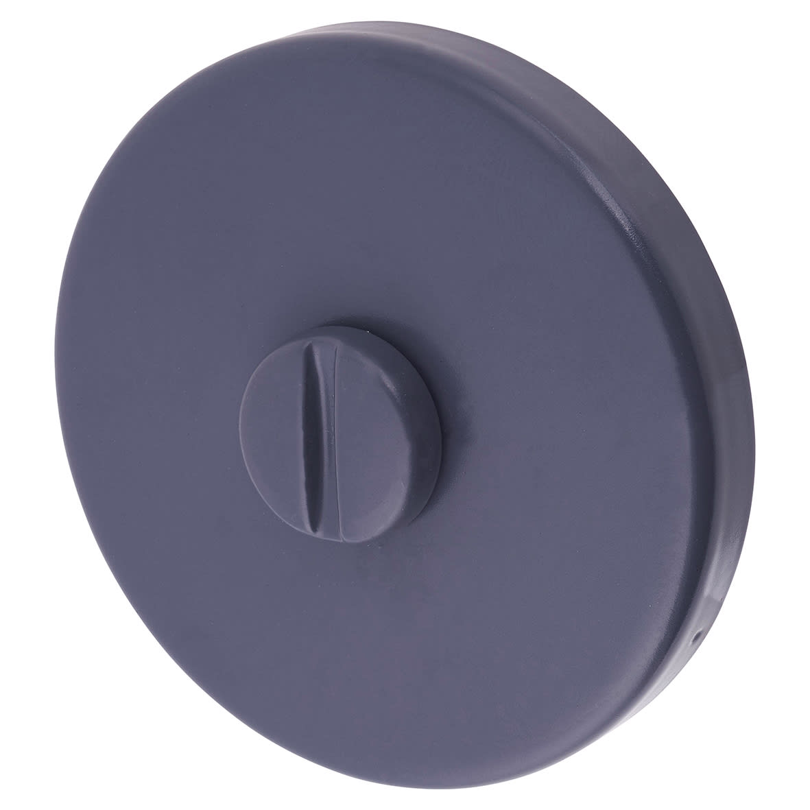 Bathroom Turn & Release - 52mm Diameter - Slate Grey - view 3