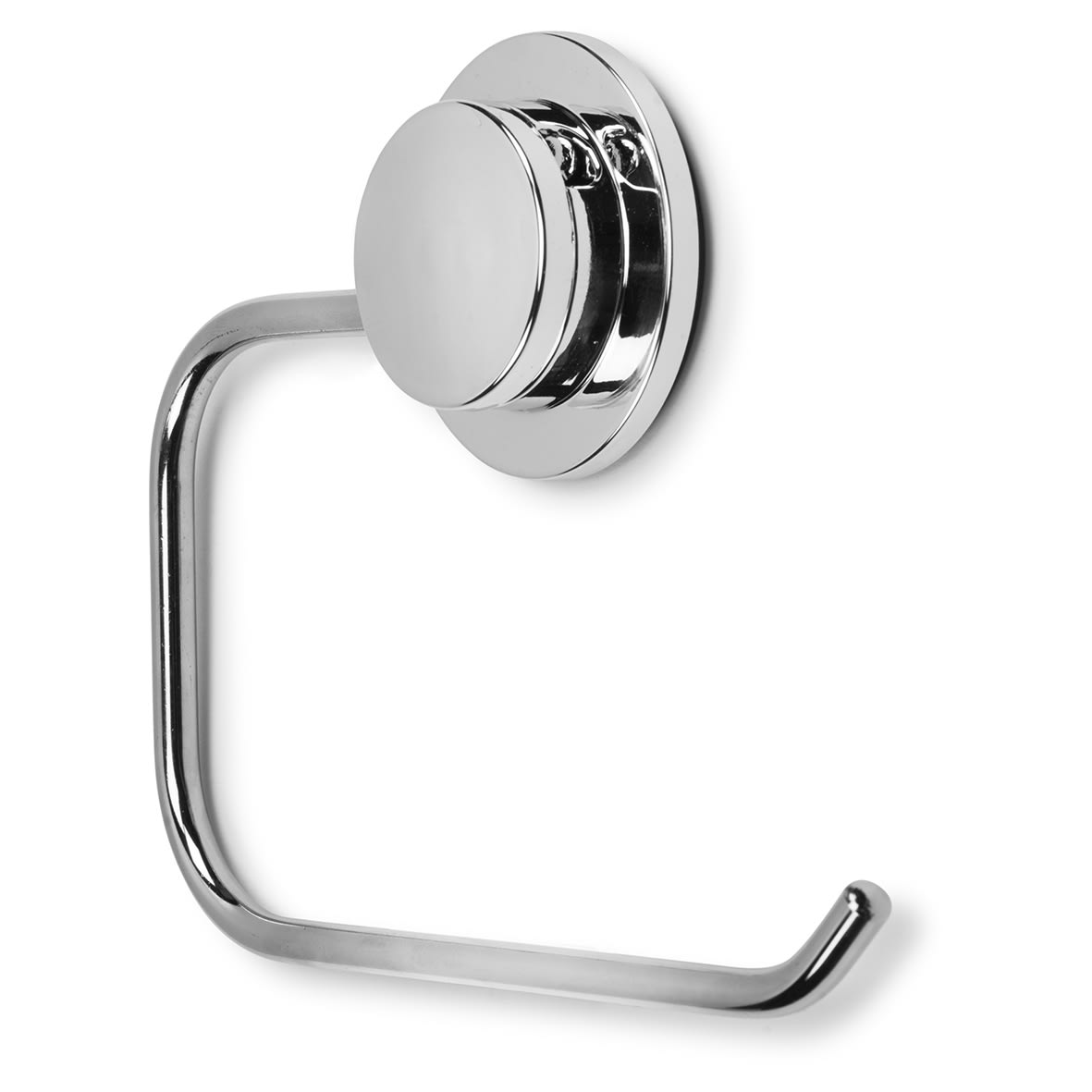 Stick 'N' Lock Toilet Roll Holder - 141 x 171 x 22mm - Polished Chrome - view 2