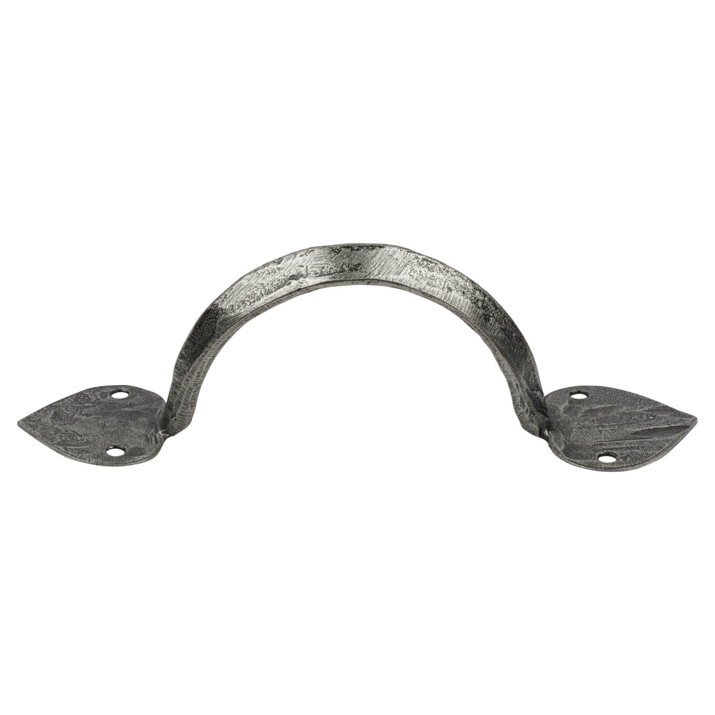 Gothic D-Bar Cabinet Pull Handle - 110mm Centres - Pewter - view 4