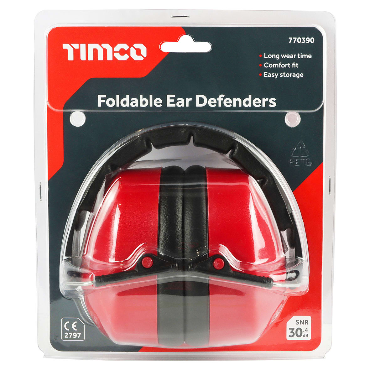 Foldable Ear Defenders - 30.4dB SNR - view 3