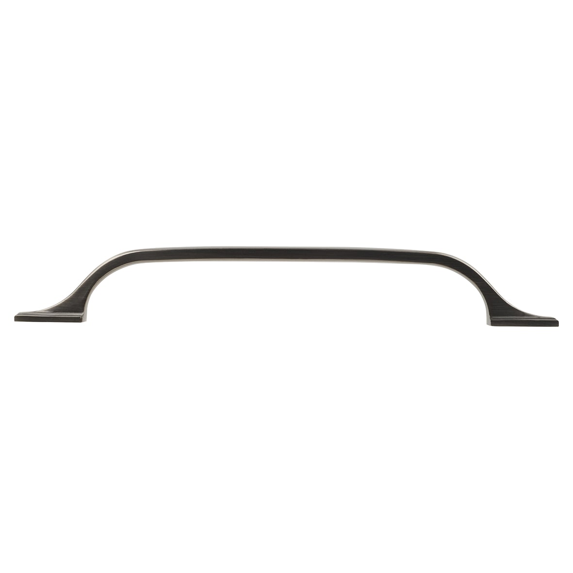 Crofts & Assinder Marlborough 15mm D-Bar Cabinet Pull Handle - 160mm Centres - Brushed Iron - view 2