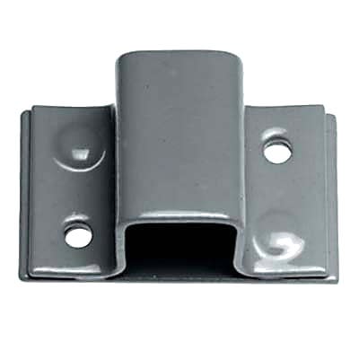 Monkey Tail 16mm Gate Bolt Socket - Staple Keep - Black - view 2