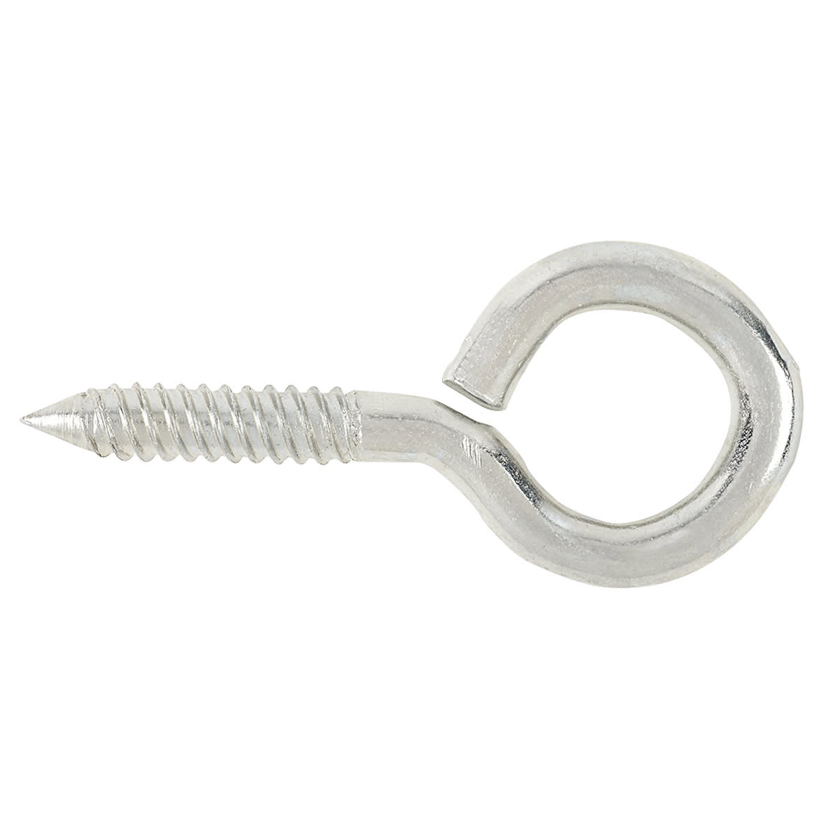 Eyes to Screw - 75mm Length - Zinc Plated - Pack of 10 - view 2