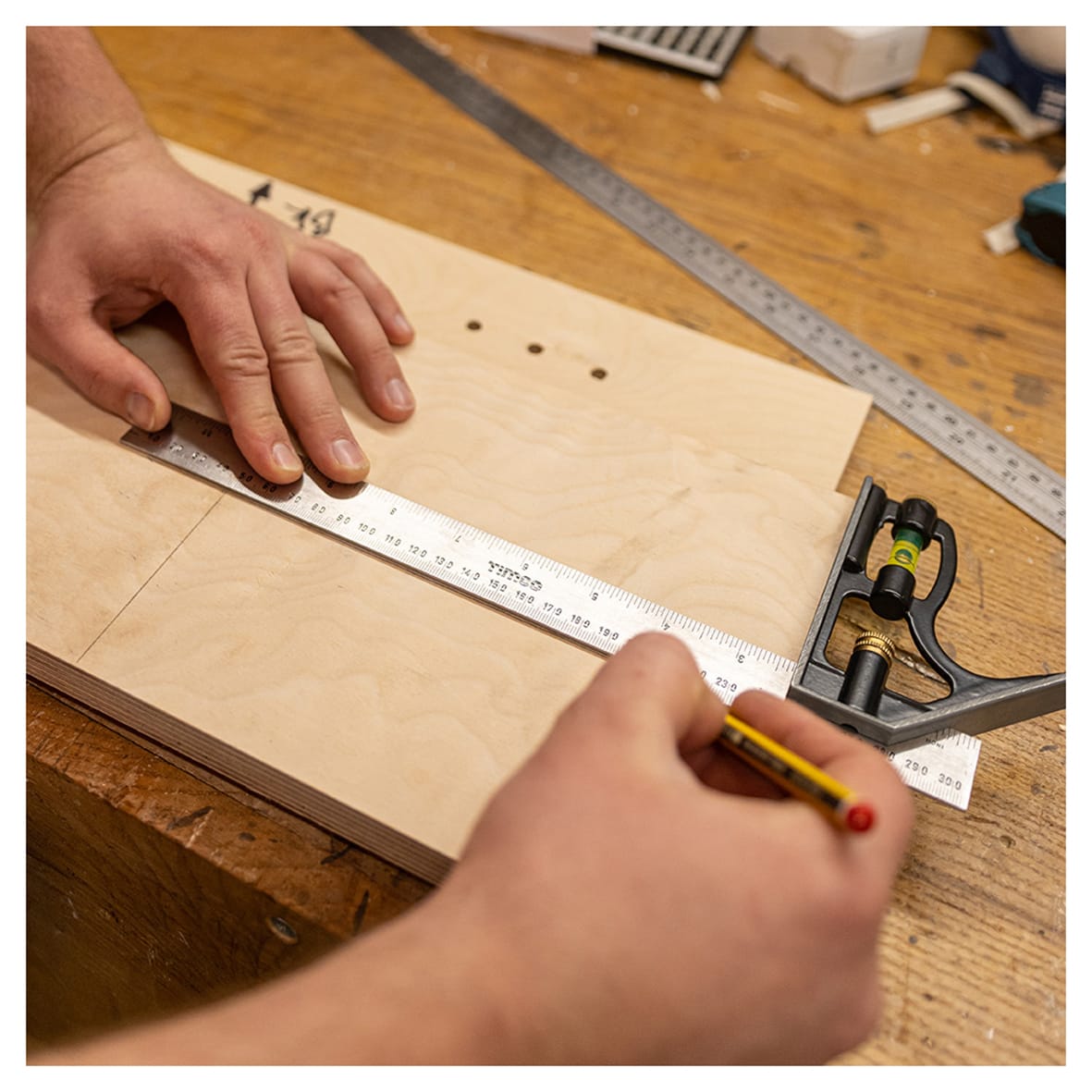 5 in 1 Combination Square - 12"/ 300mm - view 3