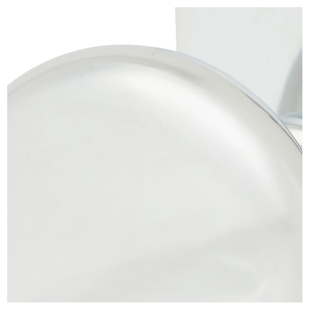 Crofts & Assinder Banbury Round Cabinet Knob pn Rectangle Backplate - 32mm Diameter - Polished Chrome - view 5