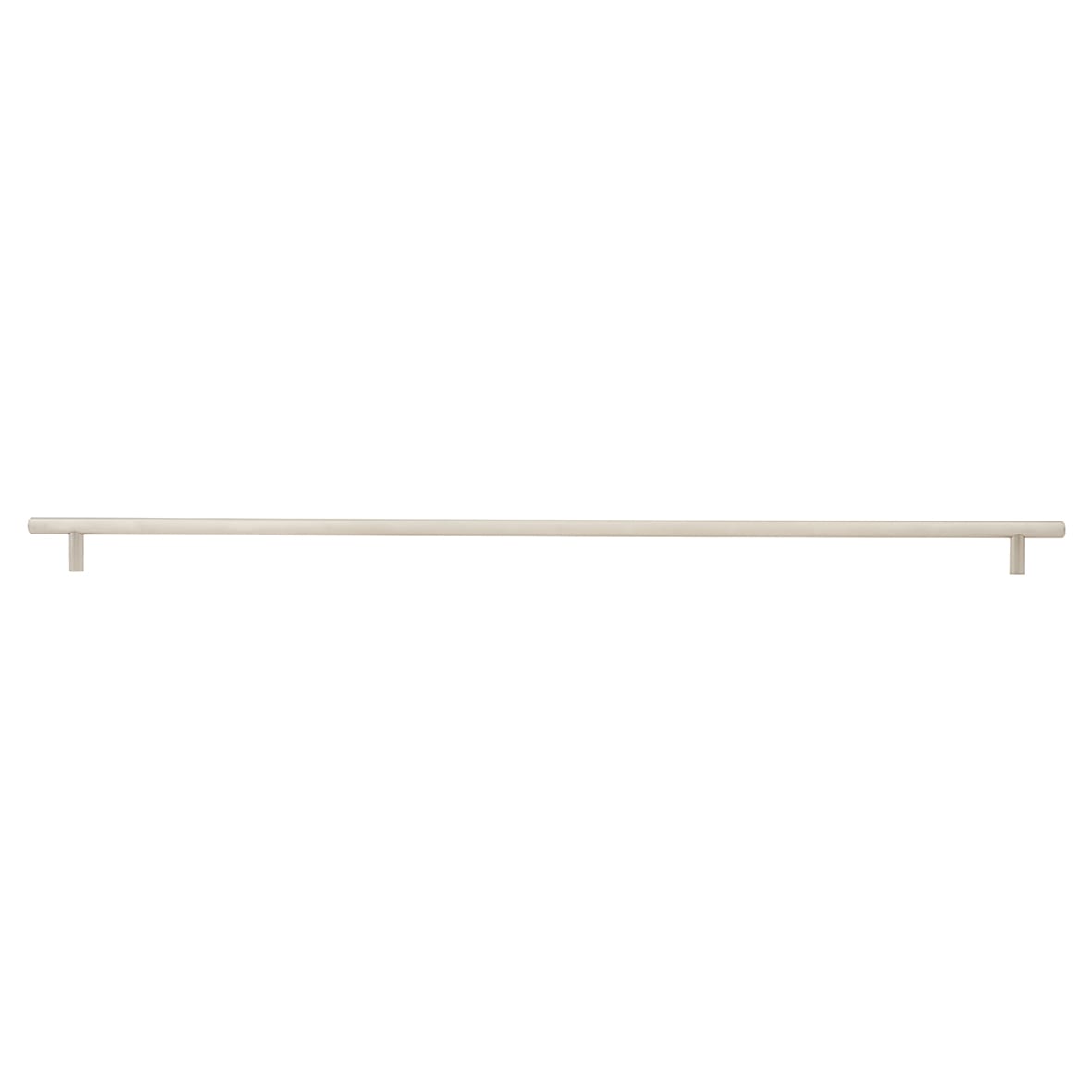 12mm T-Bar Cabinet Pull Handle - 605mm Centres - Satin Nickel - view 2