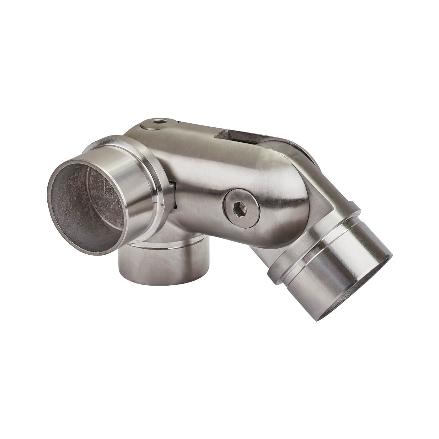 3 Way Articulated Elbow - 316 Brushed Satin Stainless Steel - view 2
