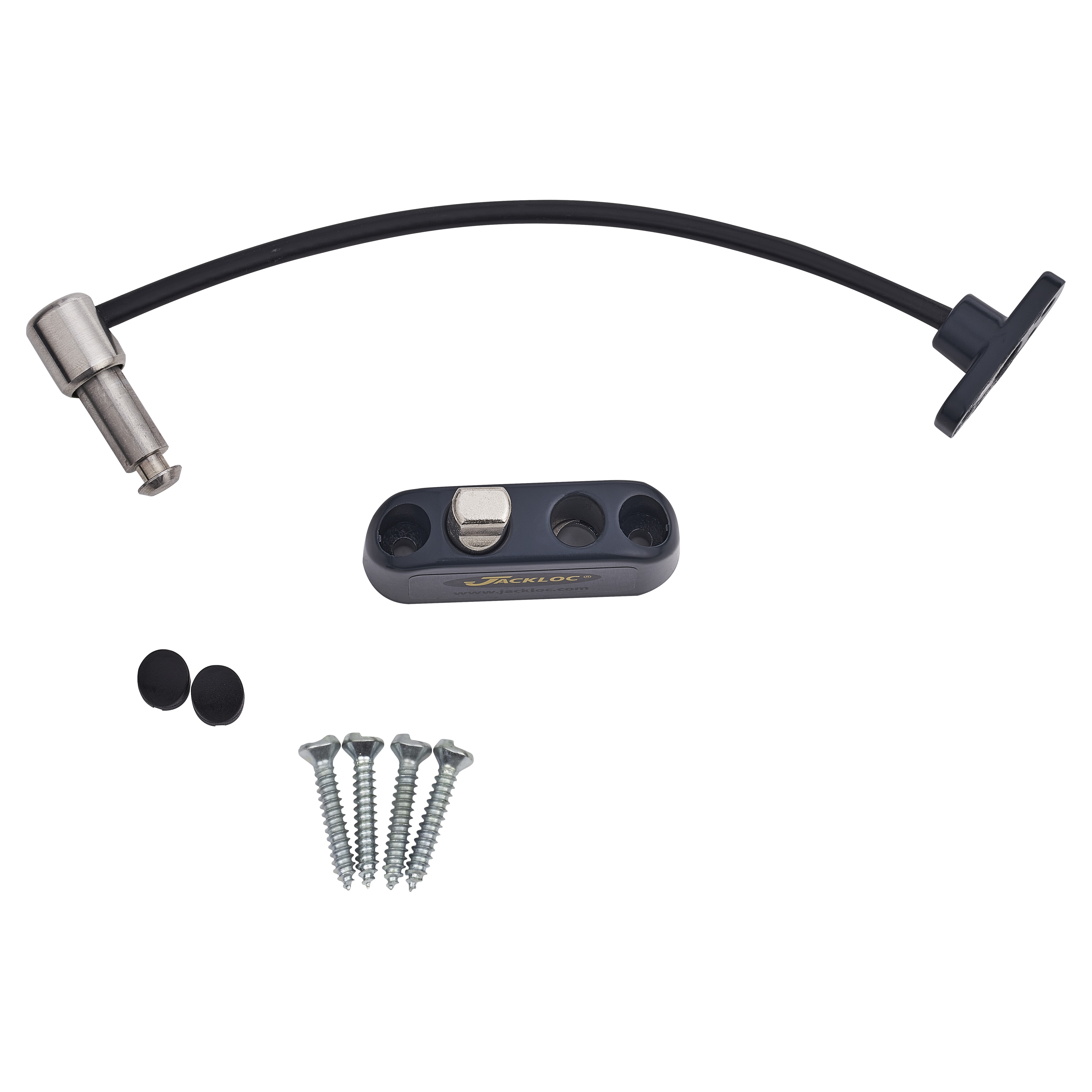 Pro-Twist Push & Turn Cable Window Restrictor - Anthracite Grey - view 2