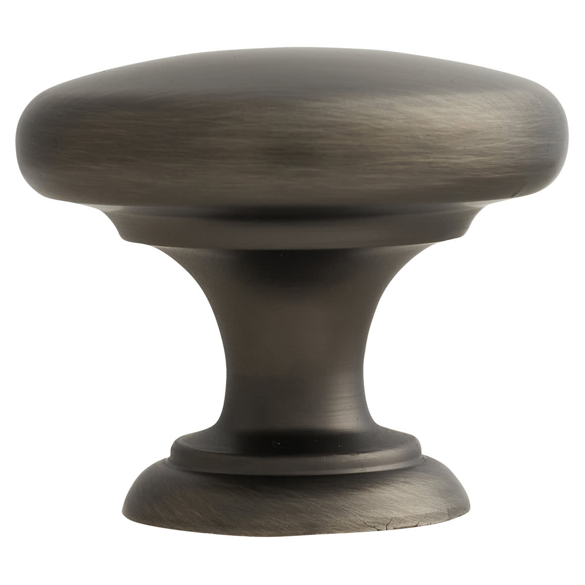 Crofts & Assinder Monmouth Round Cabinet Knob - 38mm Diameter - Brushed Iron - view 2