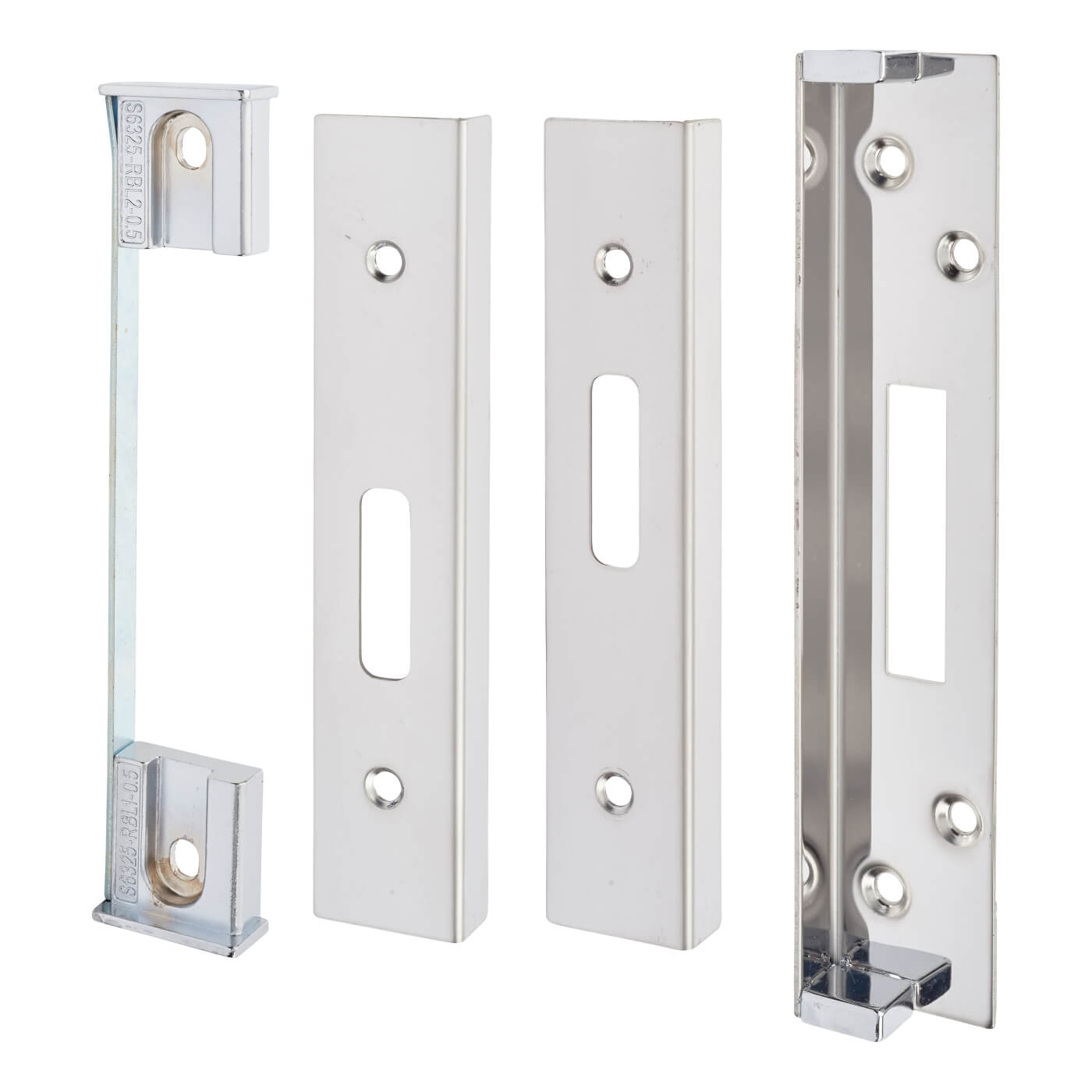 Rebate Kit to suit Deadlocks - Polished Stainless Steel - view 2