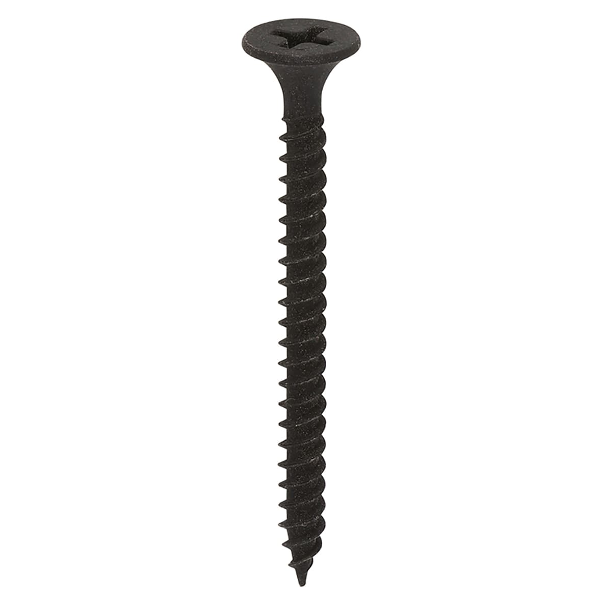 Fine Thread Bugle Head Drywall Screws - 3.5 x 42mm - Dark Grey Phosphate - Pack of 1000 - view 2