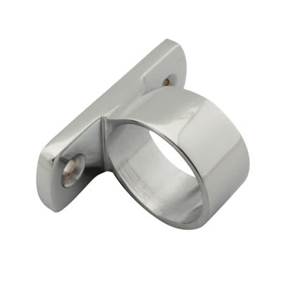Standard Mounting Sash Window Ring Lift - 27mm Diameter - Polished Chrome - view 2