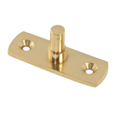Casement Window Stay Pin - Polished Brass - view 2