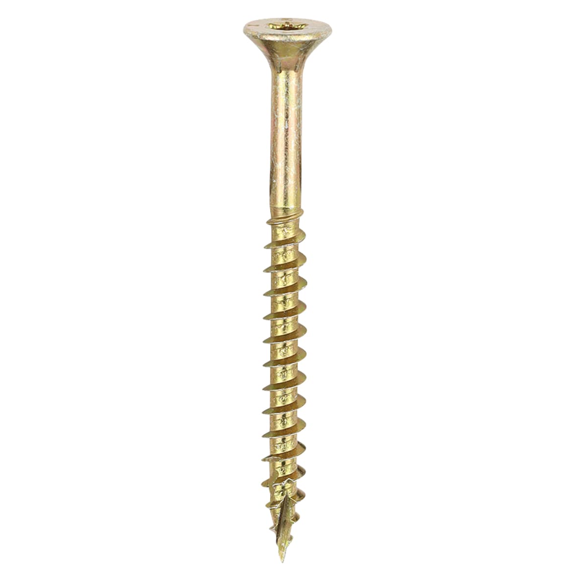 C2 Strong-Fix Pozi Double Countersunk Twin-Cut Wood Screws Tub - 5.0 x 60mm - Pack of 400 - view 2